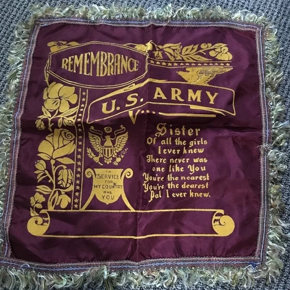 Vintage Us Army Scarf